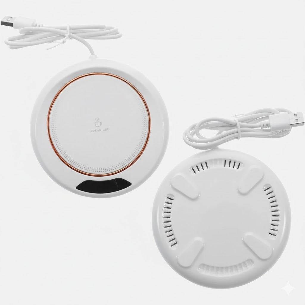 USB ThermoDesk Mug Warmer for Coffee, Tea and Office Use Now