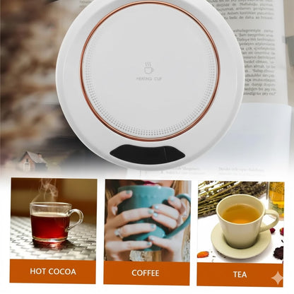 USB ThermoDesk Mug Warmer for Coffee, Tea and Office Use Now